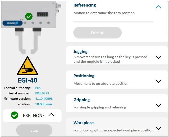 EGI40 Ref Jog Pos Grip