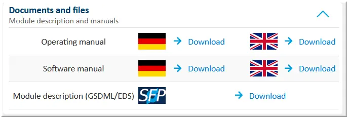 Software manual Download