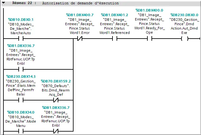 net22 autorisation dmd exécution