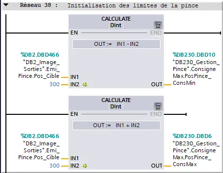 net38 init limite pince