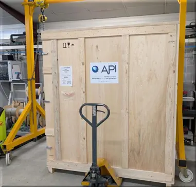 transport avec caisse