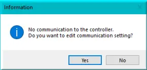 Info edit com setting