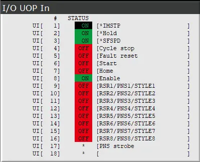 I/O UOP In