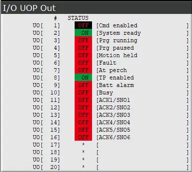 I/O UOP Out