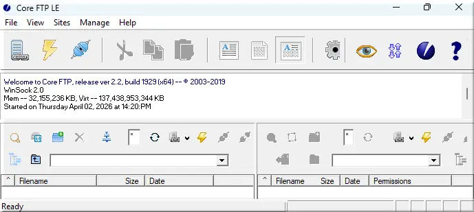 Core FTP LE