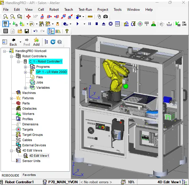 HandlingPRO ROBOGUIDE 4D