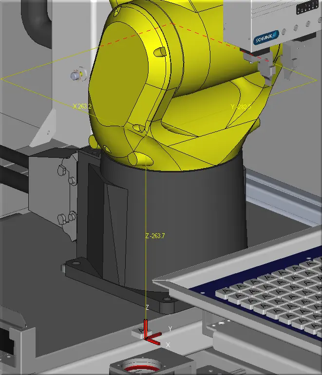 User Frame prise Z -263