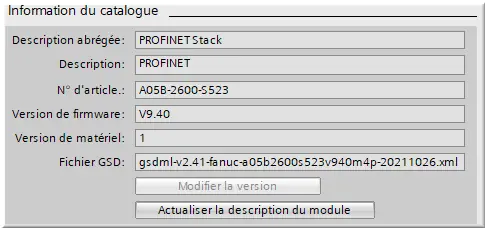 GSDML PROFINET Stack