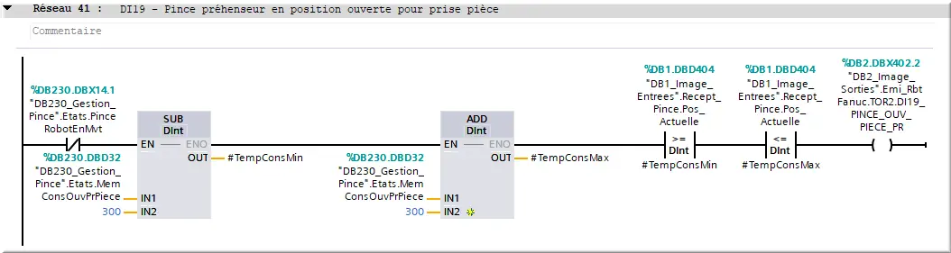 DI19 Vérif Open PR Pièce