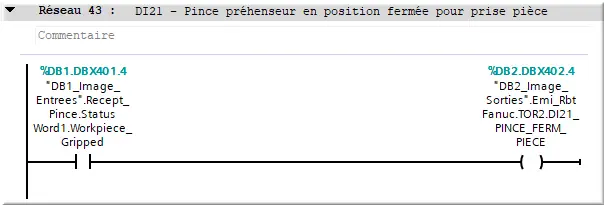DI21 pos fermée PR Pièce